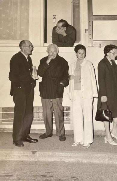 4-Roland Palasset, Pierre Fourment, Pierrette Palasset...