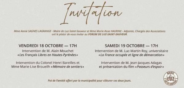 18 & 19 octobre 2024