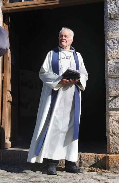 La dernière messe de l’abbé Vincent Fouchou pour cet été