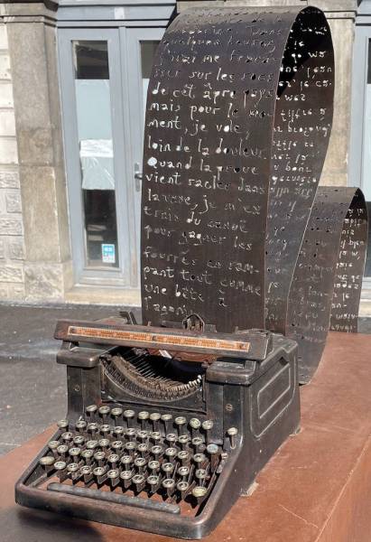 La machine à écrire