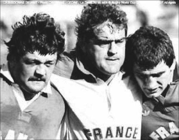 De g. à d. Jean-Pierre Garuet, Philippe Dintrans et Louis Armary