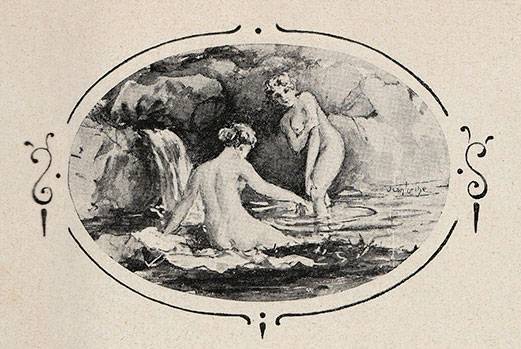 Naïades- dessins de Jean Torthe (collection Chaudruc)