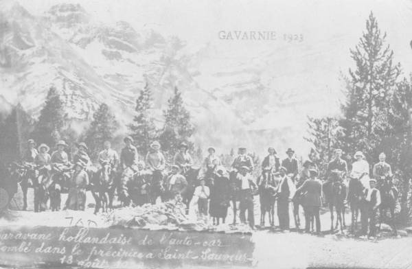 La caravane des hollandais quelques heures avant le drame