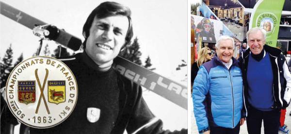 Léo LACROIX - photo de droite avec George MAUDUIT (à gauche)