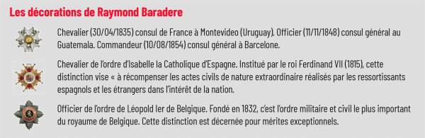 Les décorations de Raymond Baradère