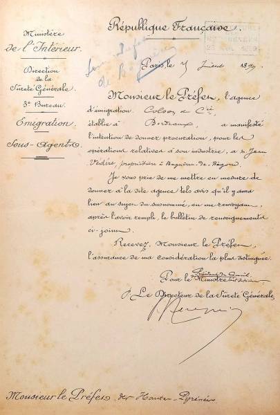 Bulletin - Service de l'Émigration