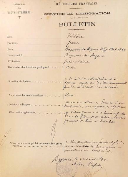 Ministère de l'Intérieur - Direction de la Sûreté Générale