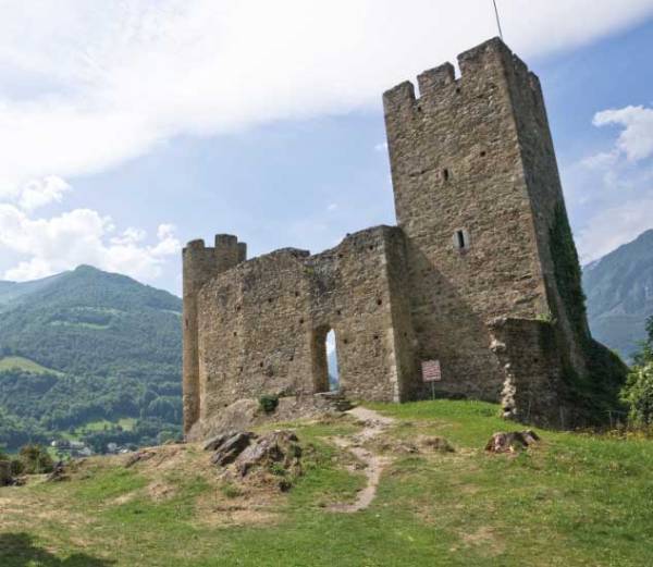 Domaine situé derrière le château de Sainte-Marie (D. H. L.)
