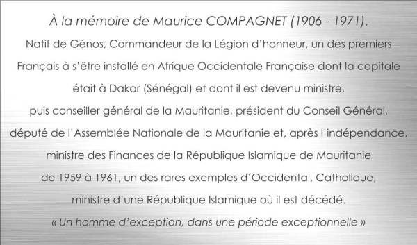 Plaque commémorative