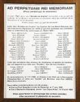 Cadre en mémoire des évadés de France...