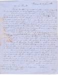 Lettre du 18 Février 1862