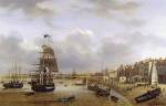 Bordeaux 1835 - Vue du quai des Chartrons - Louis Burgade...