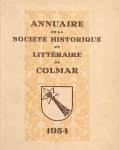 Les annales de Colmar de 1954...