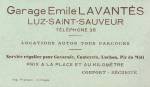Emile, Jean Lavantès, voiturier et créateur du garage...