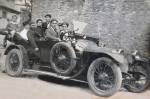 Emile Lavantès au volant de la toute première De Dion Bouton...